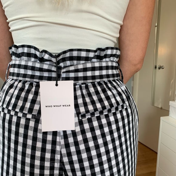 Who What Wear high waisted crops - Picture 6 of 8